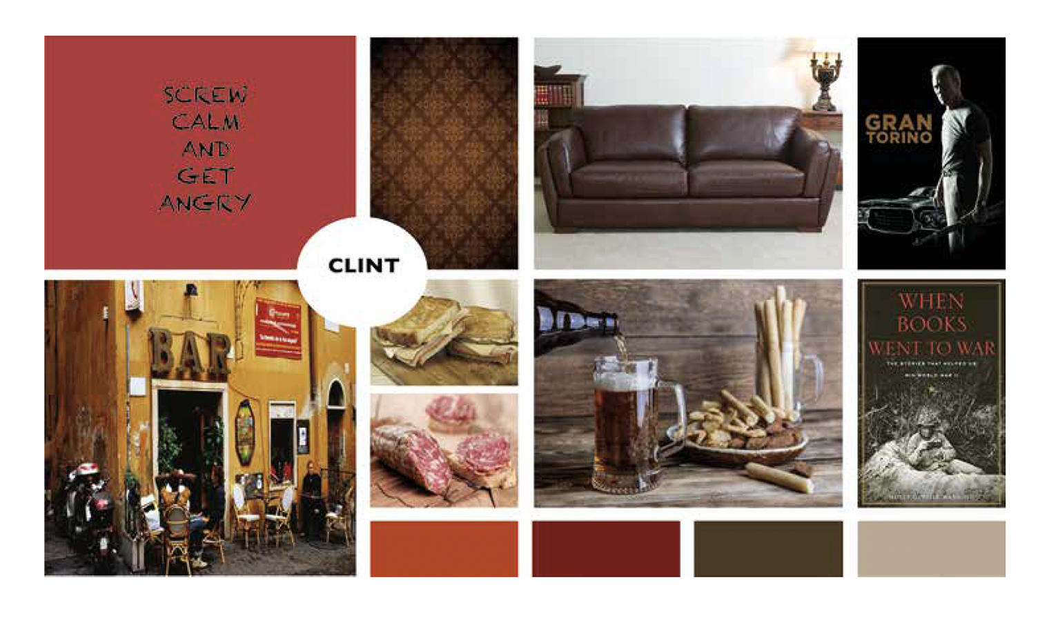 Clint — moodboard